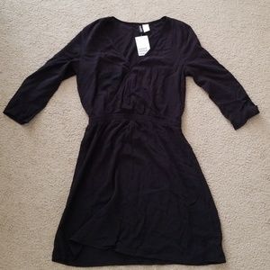 H&M black dress size 4